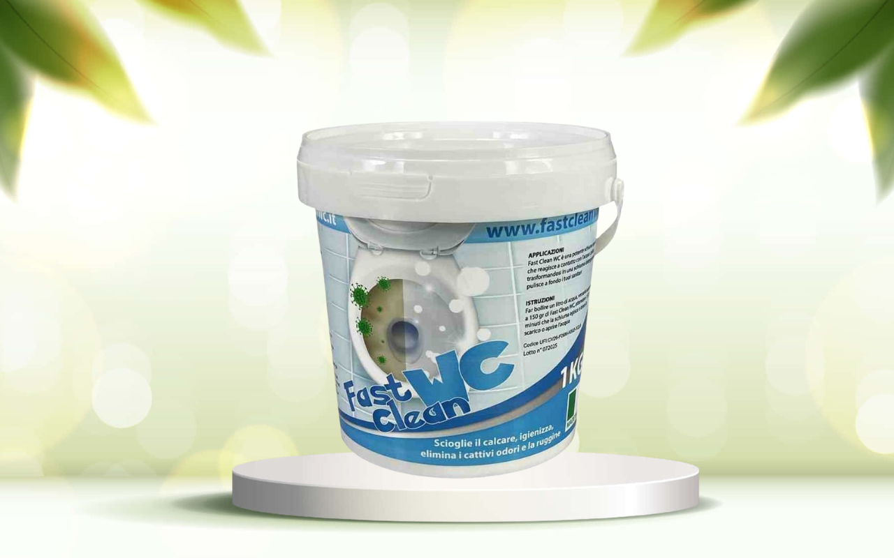 Scopri come pulire il WC senza sforzo: usa Fast Clear WC per risultati brillanti
